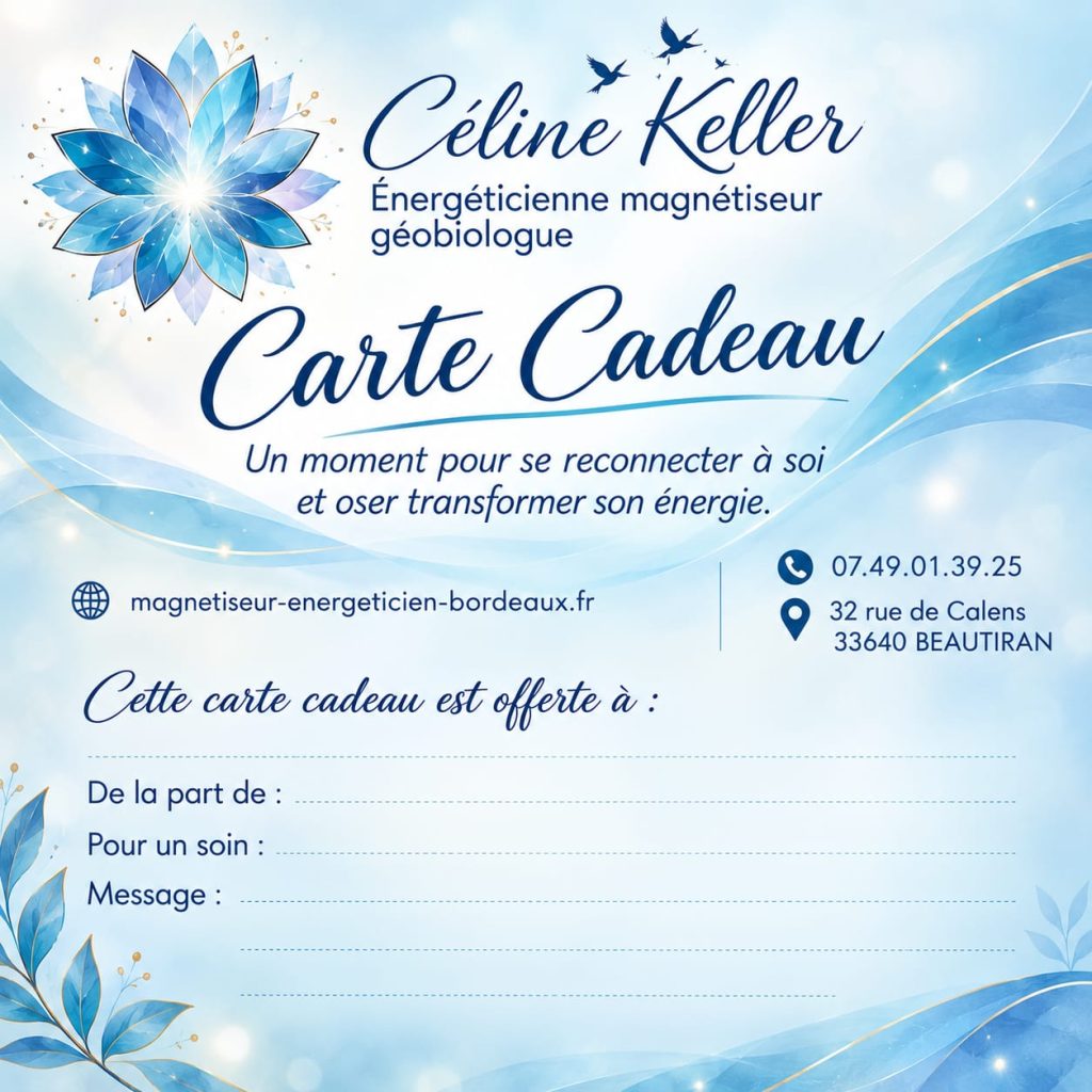 Carte Cadeau Séance avec Céline Keller